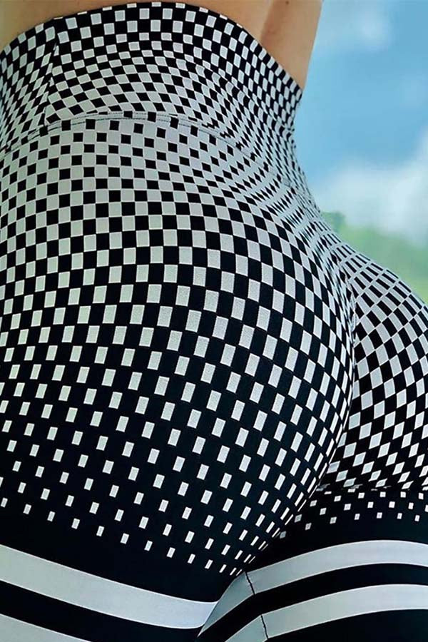Checkered Print Sportswear