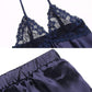 Ice silk 2 pc set pajamas