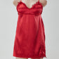 Sexy imitation silk padded babydoll