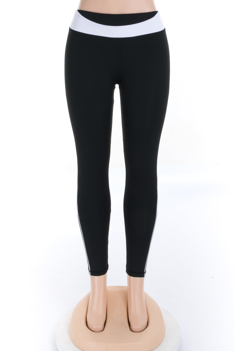 Splice heart yoga pants leggings