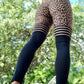 Leopard slim yoga pants leggings