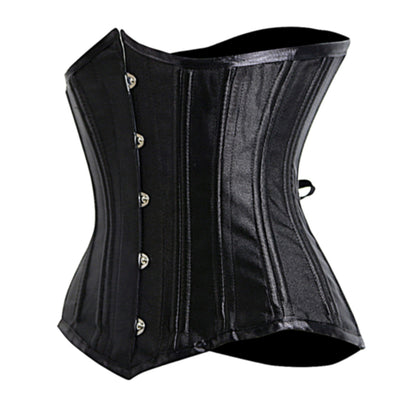 Court abdomen in slim fit lace up corset