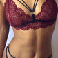 Two colors solid color unpadded stretch no steel ring